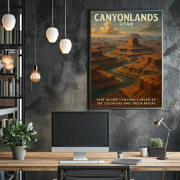 Canyonlands Of Utah Poster