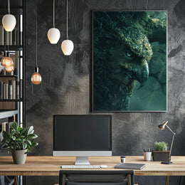 Mystical Owl Tree Fantasy or Mythology Poster PosterGoat