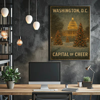 Washington, D.C. Capital Of Cheer Poster
