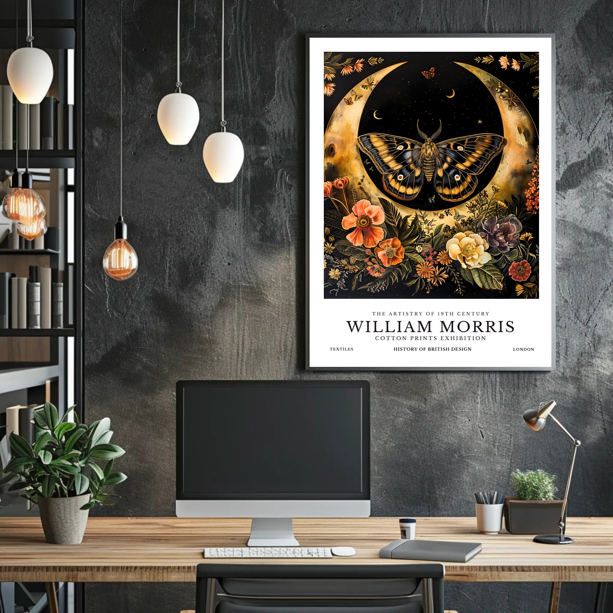 William Morris British Design Cotton Prints Cultural or Heritage Poster