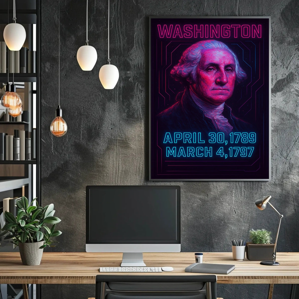 George Washington 1St President Poster
