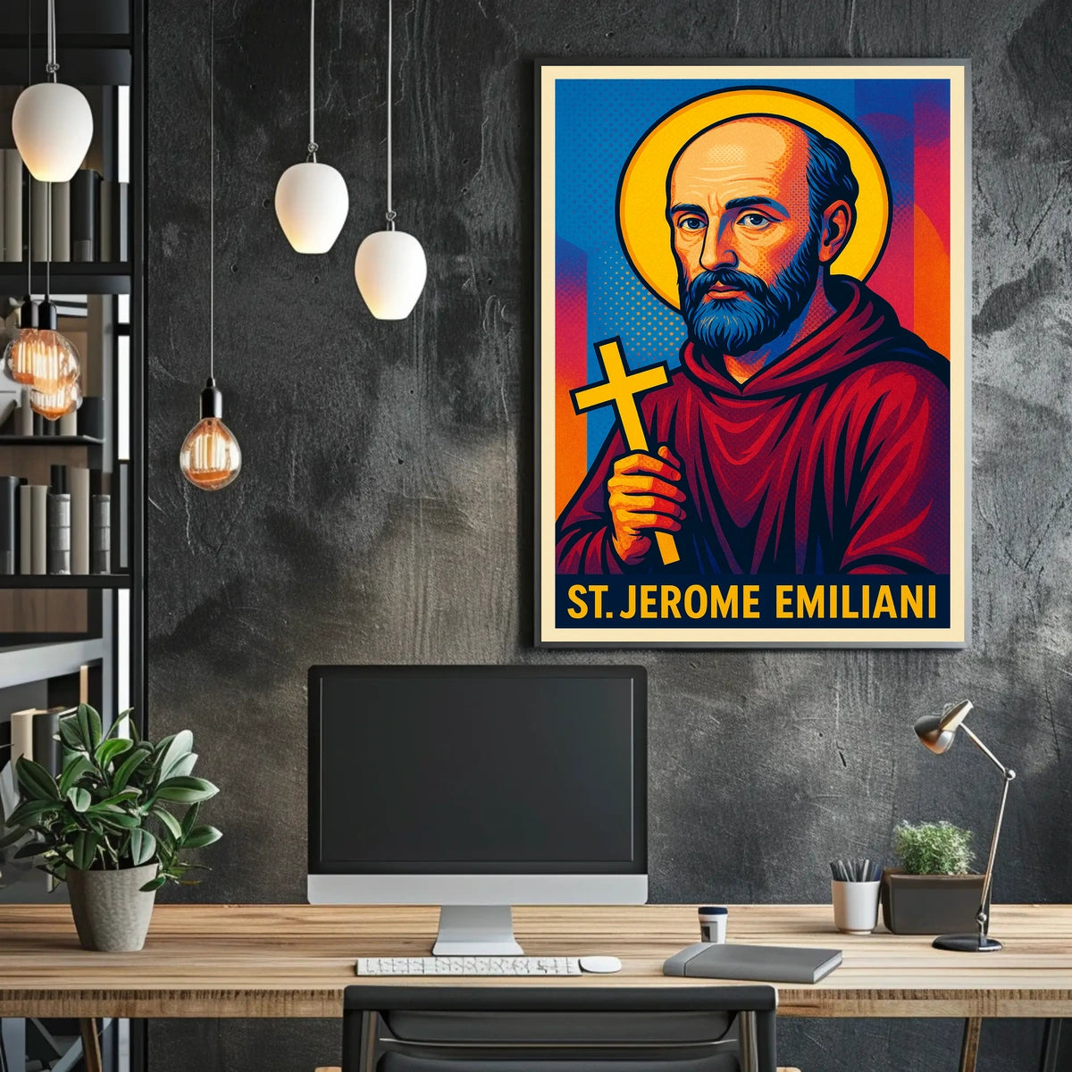 St. Jerome Emiliani Poster