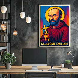 St. Jerome Emiliani Poster