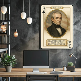Eleventh President Of The United States Poster