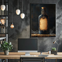 Mysterious Elixir Bottle Poster