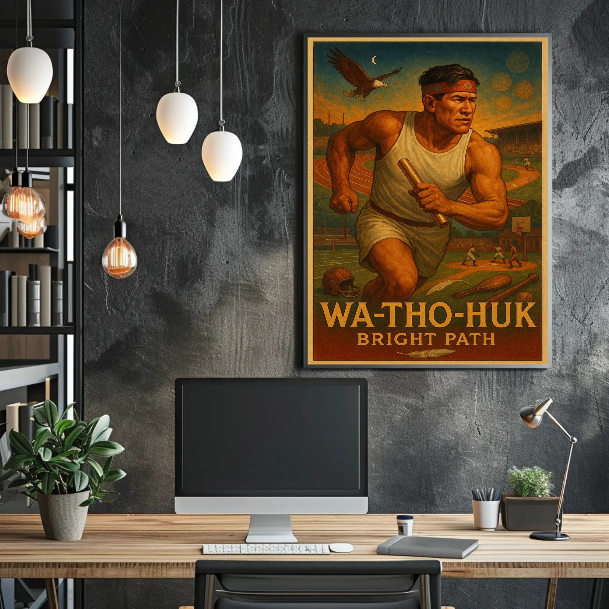 Bright Path Poster