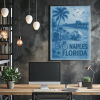 Naples Florida Coastal Serenity Poster For Home Decor