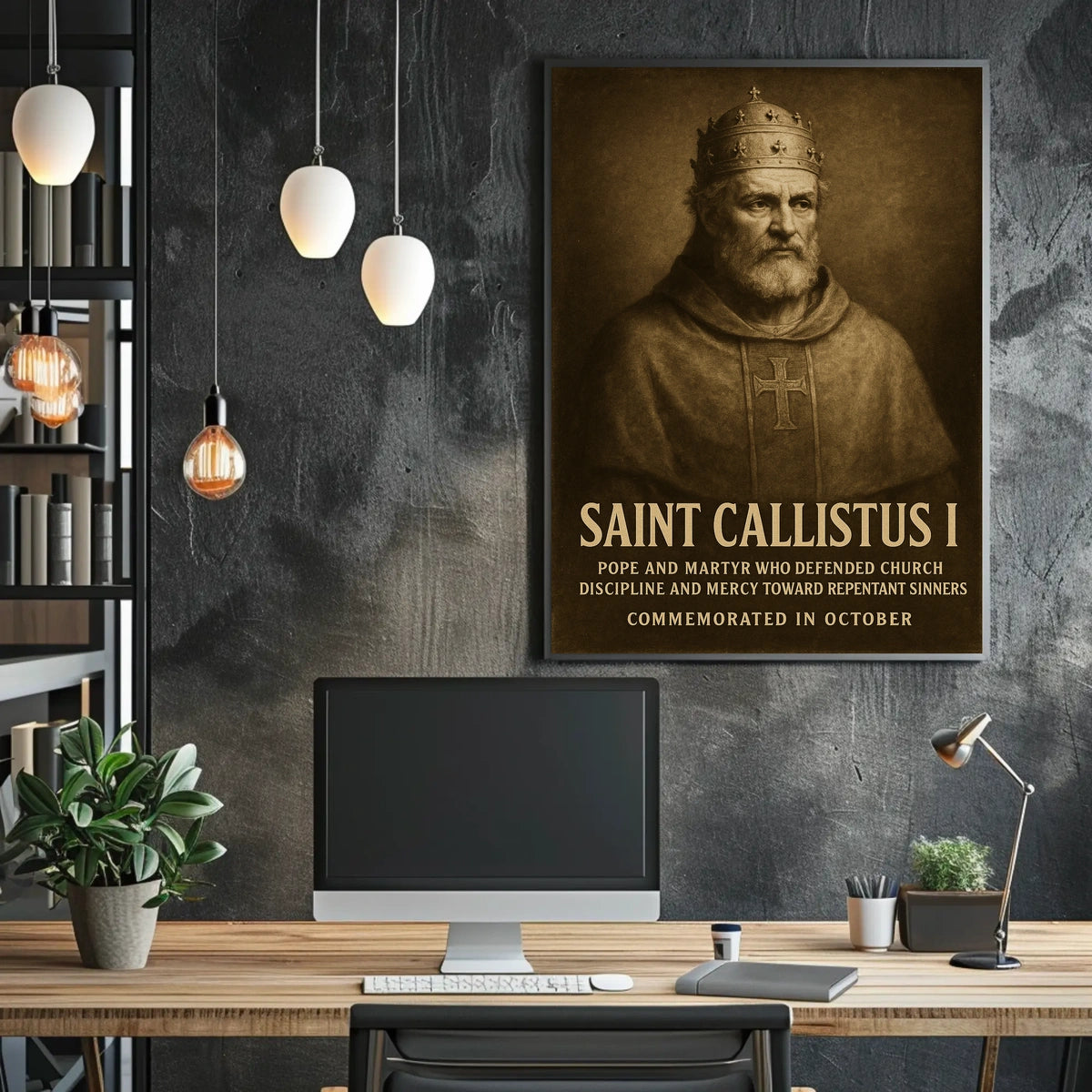 Saint Callistus I Poster