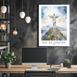 Iconic View of Rio de Janeiro Poster PosterGoat