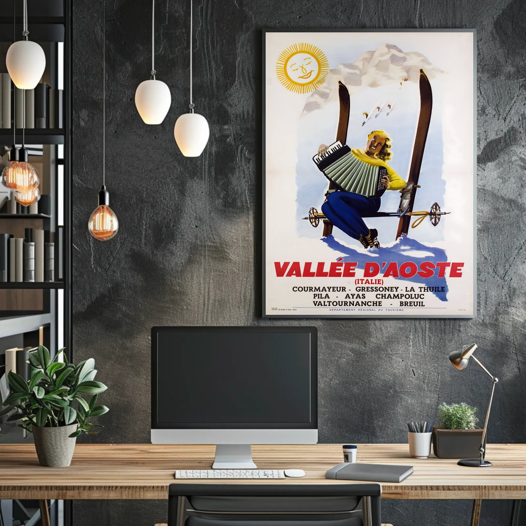 Discover the Charm of Vallée d'Aoste Poster PosterGoat