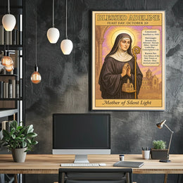Blessed Adeline Mother of Silent Light Poster