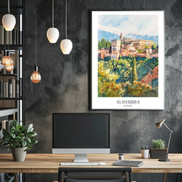 Alhambra Granada Poster
