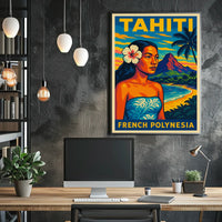 Tahiti French Polynesia Poster