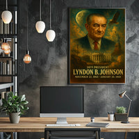 Lyndon B. Johnson 36Th President Poster