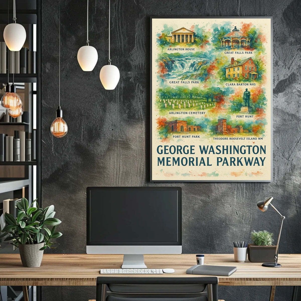 George Washington Memorial Parkway Poster