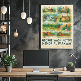 George Washington Memorial Parkway Poster