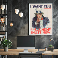 I Want You for the U.S. Army Poster PosterGoat