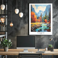 Yosemite National Park California Poster