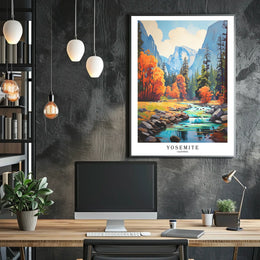 Yosemite National Park California Poster