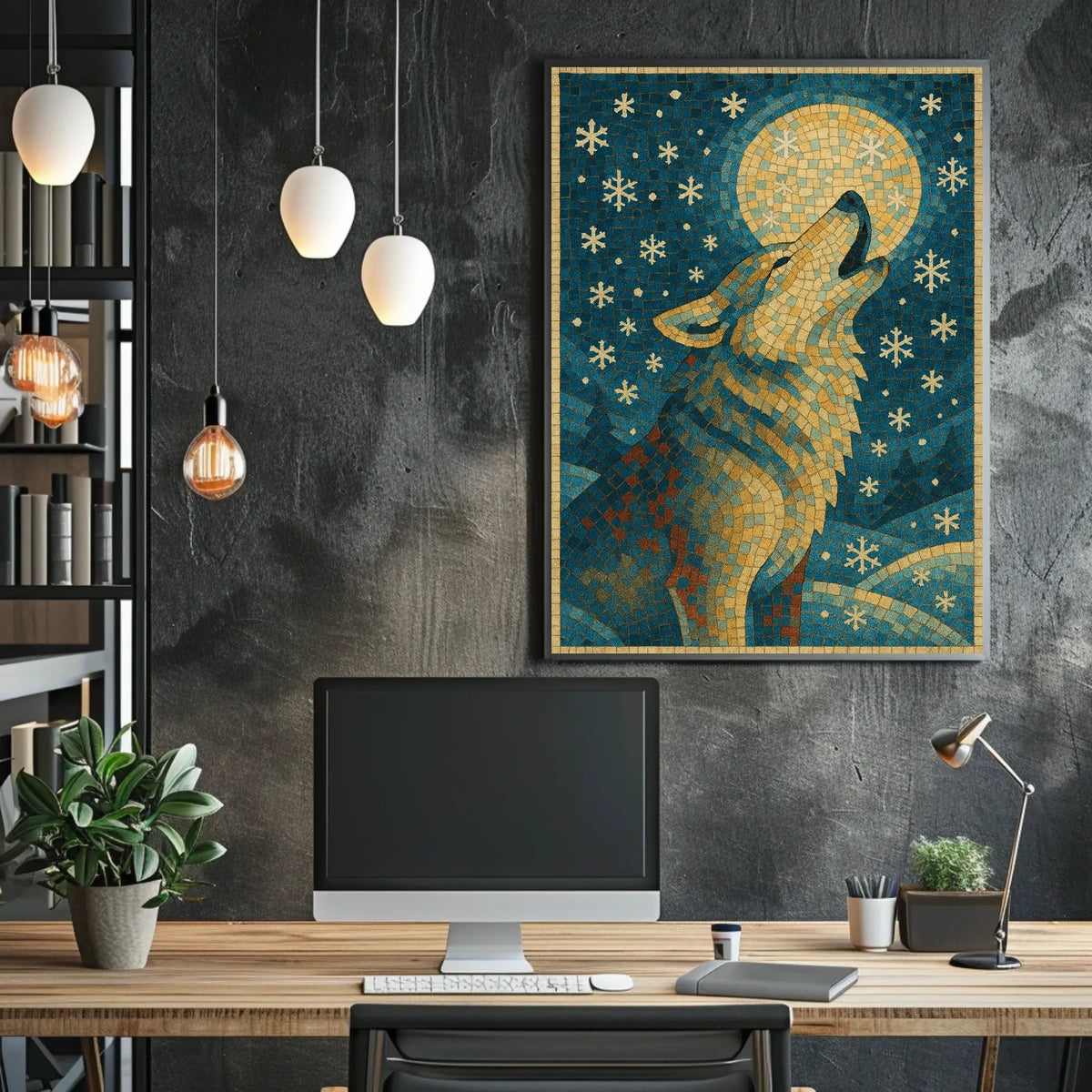 Howling at the Moon Poster