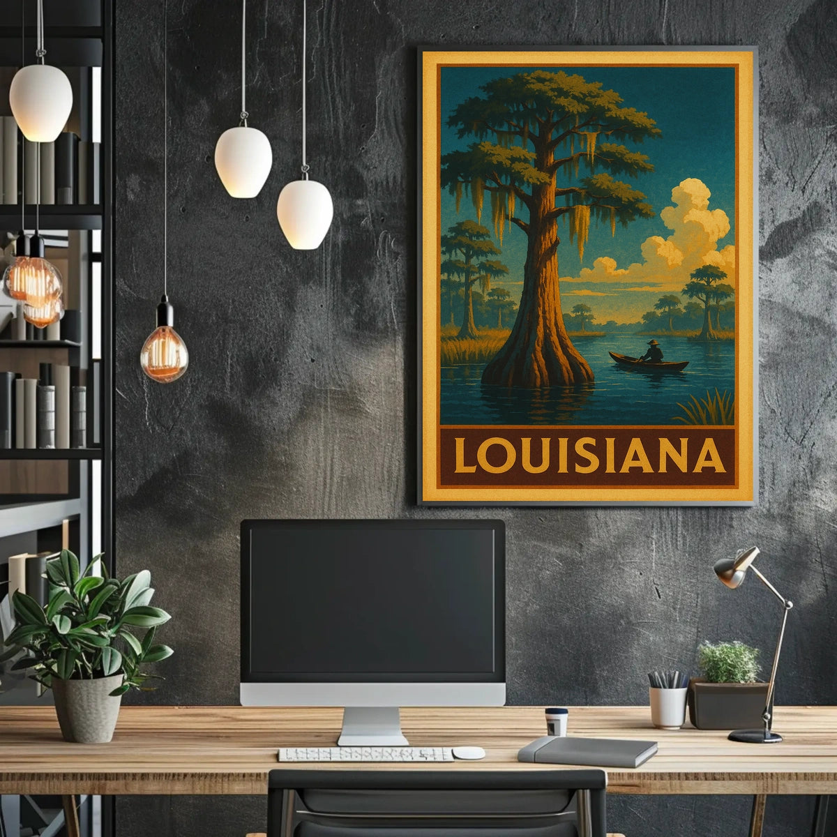 Louisiana Bayou Adventure Poster