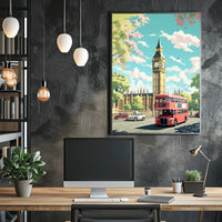 London Iconic Scene Poster