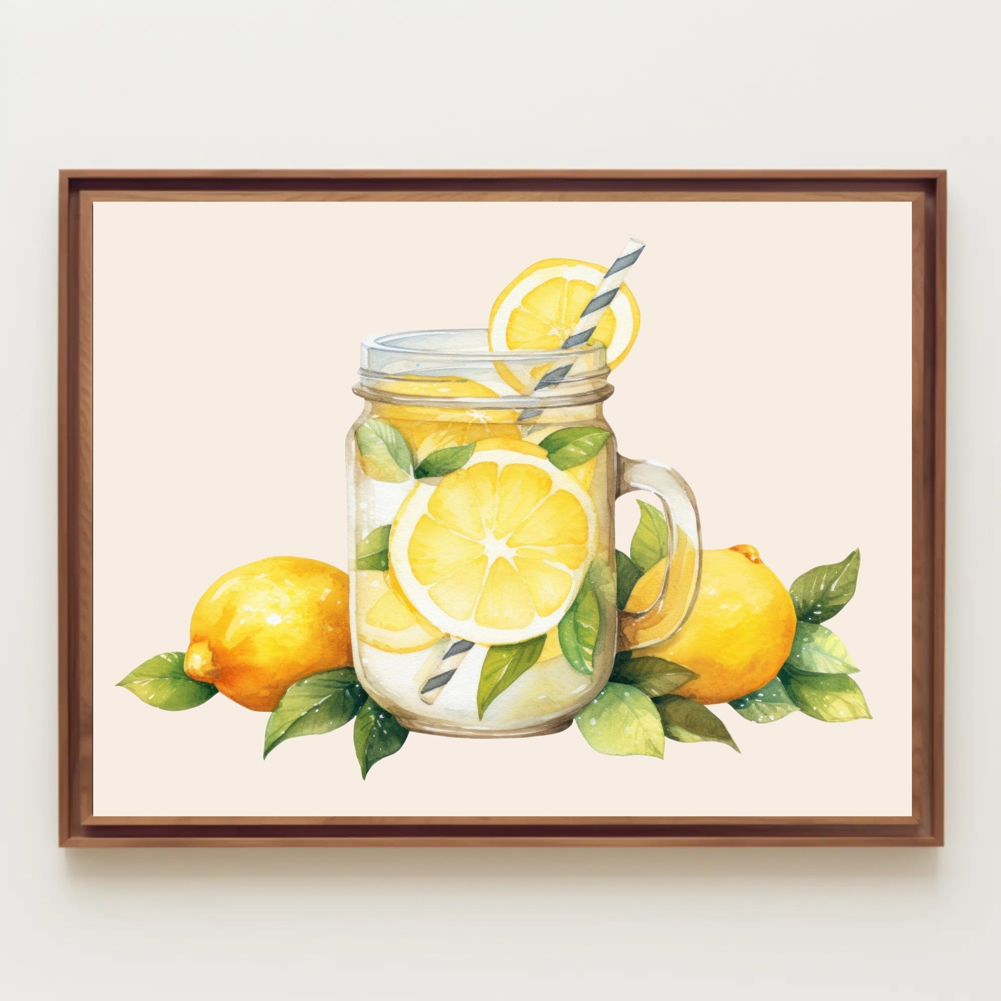 Refreshing Lemonade Delight Poster