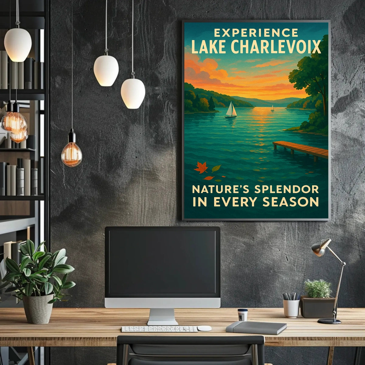 Experience Lake Charlevoix Poster