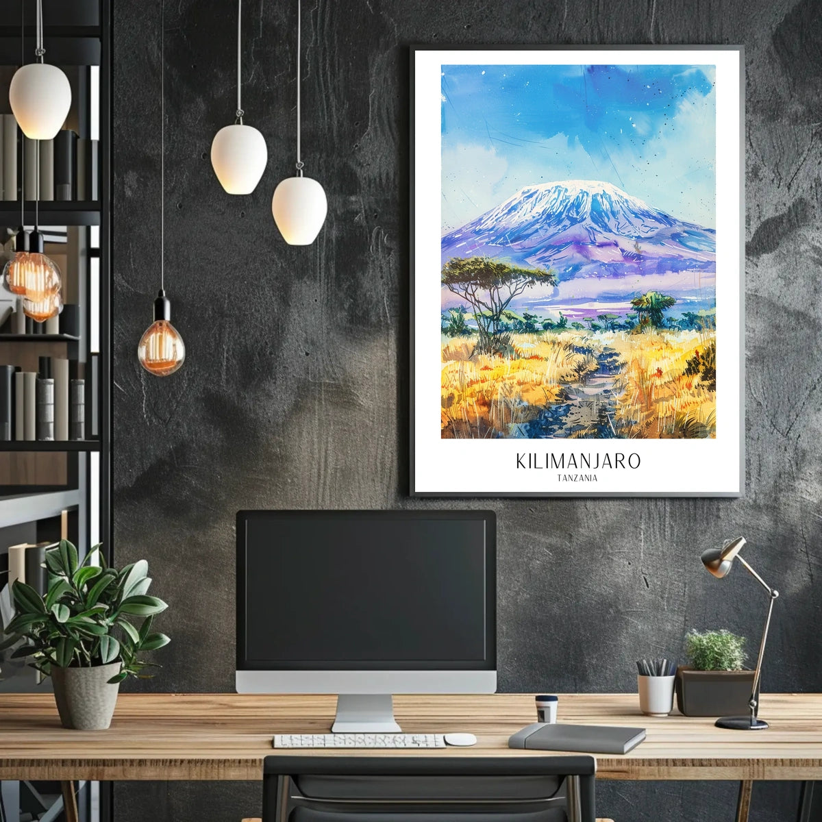 Majestic Kilimanjaro Poster