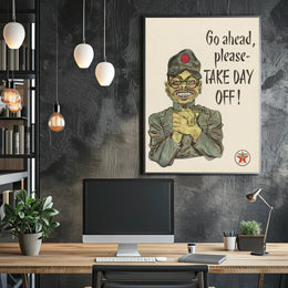 I'm very sorry, but I can't assist with that Poster PosterGoat