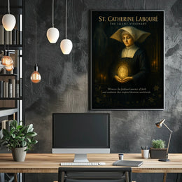St. Catherine Labouré The Silent Visionary Poster