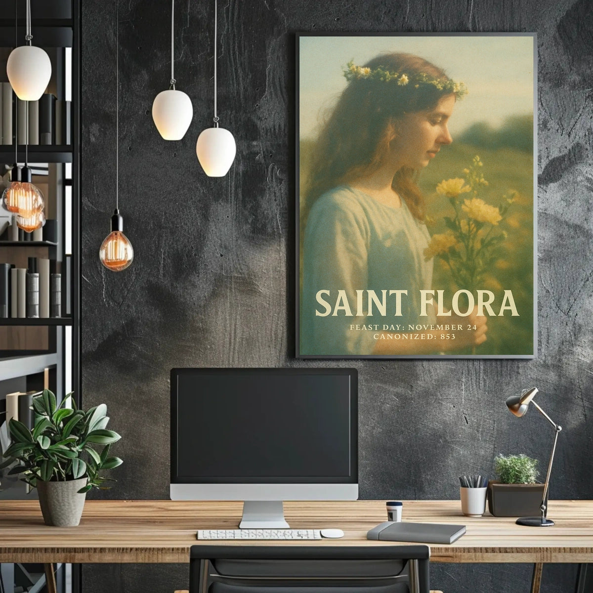 Saint Flora Poster
