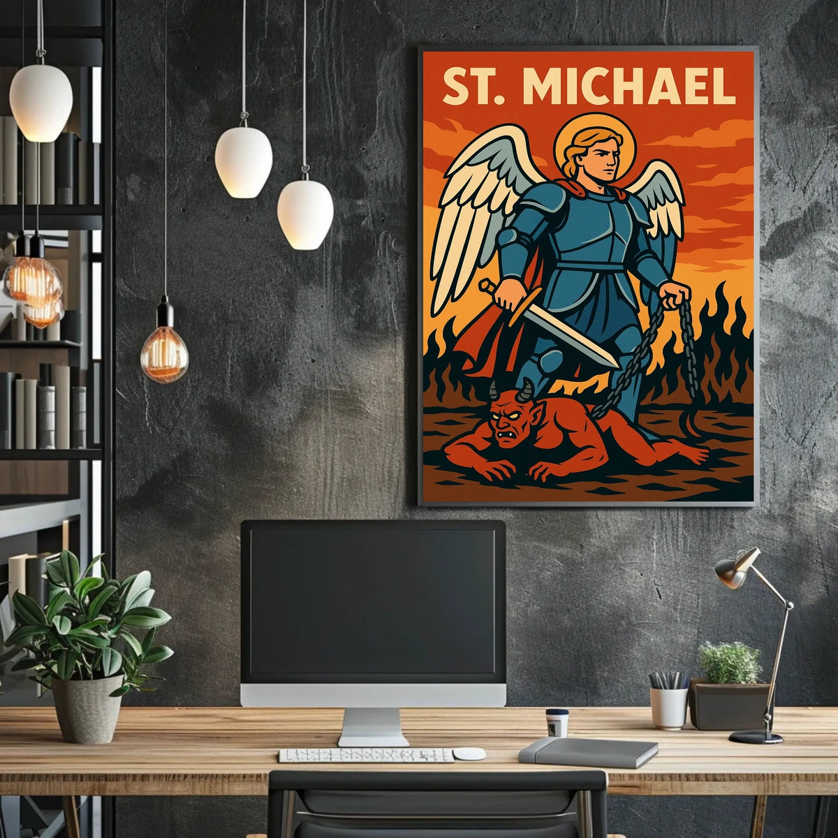 St. Michael The Archangel Poster