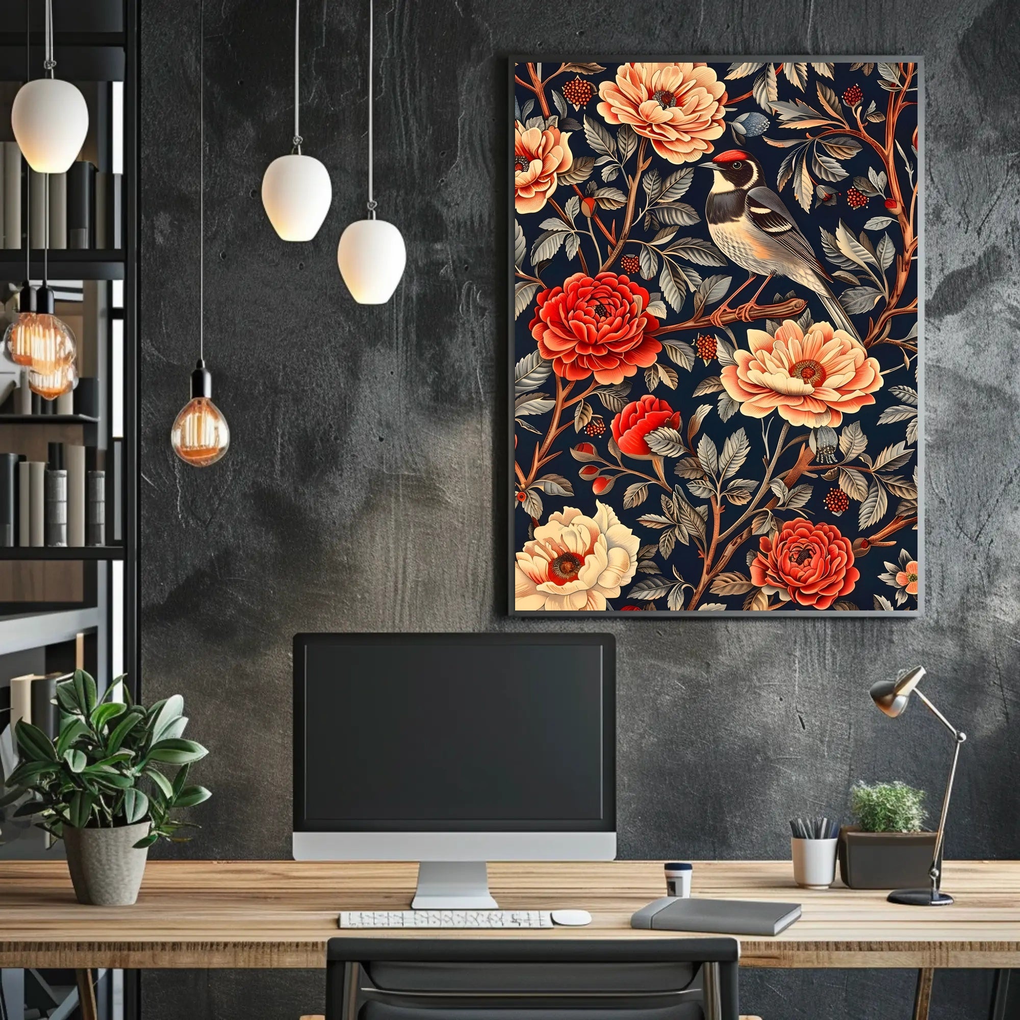 Nature's Harmony Floral Poster Print
