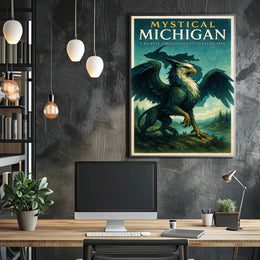 Mystical Michigan Poster PosterGoat