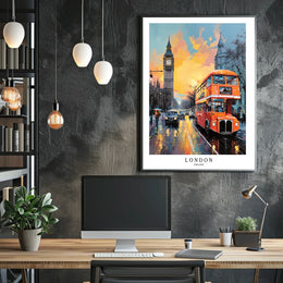 London Cityscape Poster