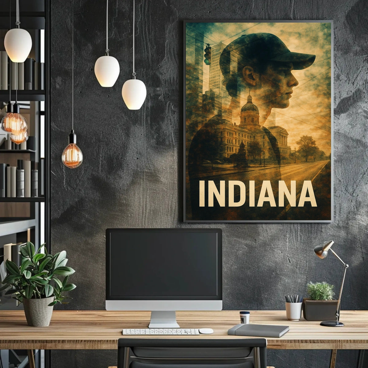 Indiana Reflections Poster