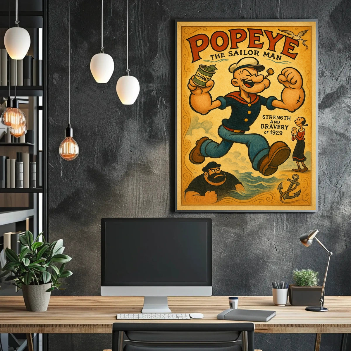 Popeye 1929 Art Poster POP-74