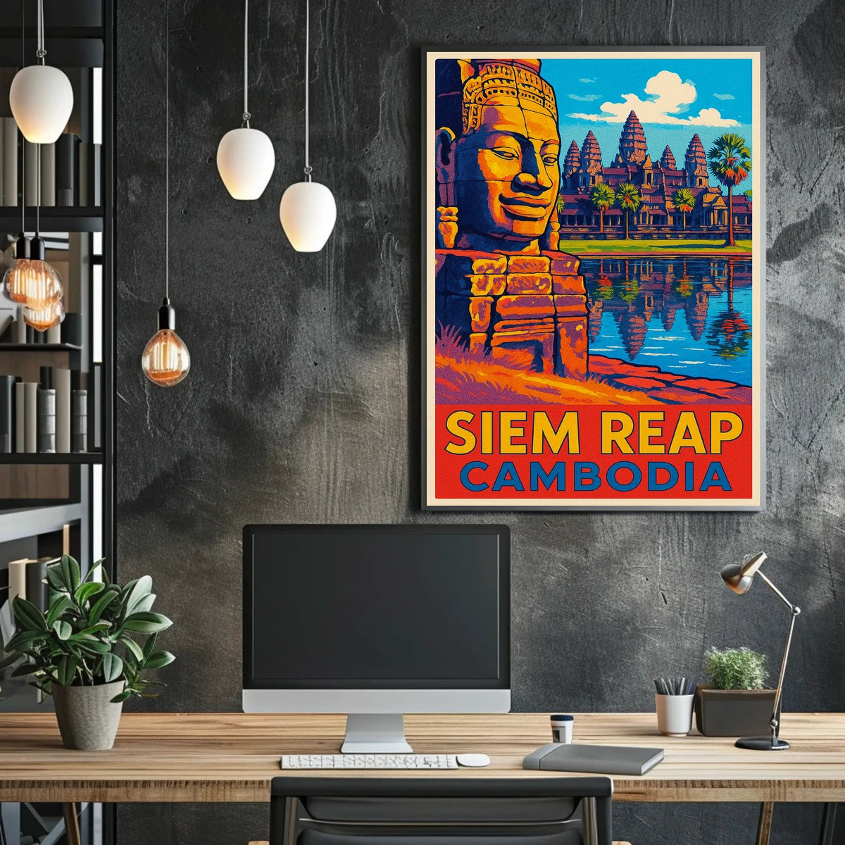 Siem Reap, Cambodia Poster