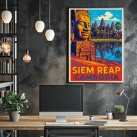 Siem Reap, Cambodia Poster