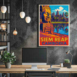 Siem Reap, Cambodia Poster