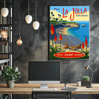 La Jolla San Diego Poster PosterGoat
