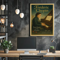 Frédéric Chopin The Poet Of The Piano Poster