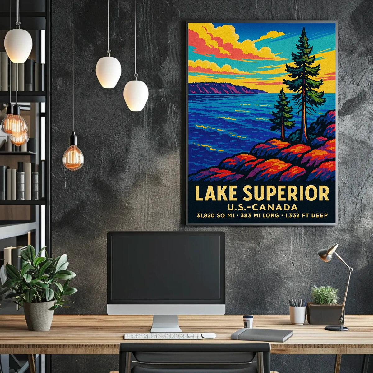Lake Superior Scenic Poster
