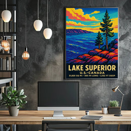 Lake Superior Scenic Poster