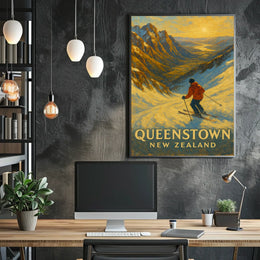Queenstown Adventure Poster
