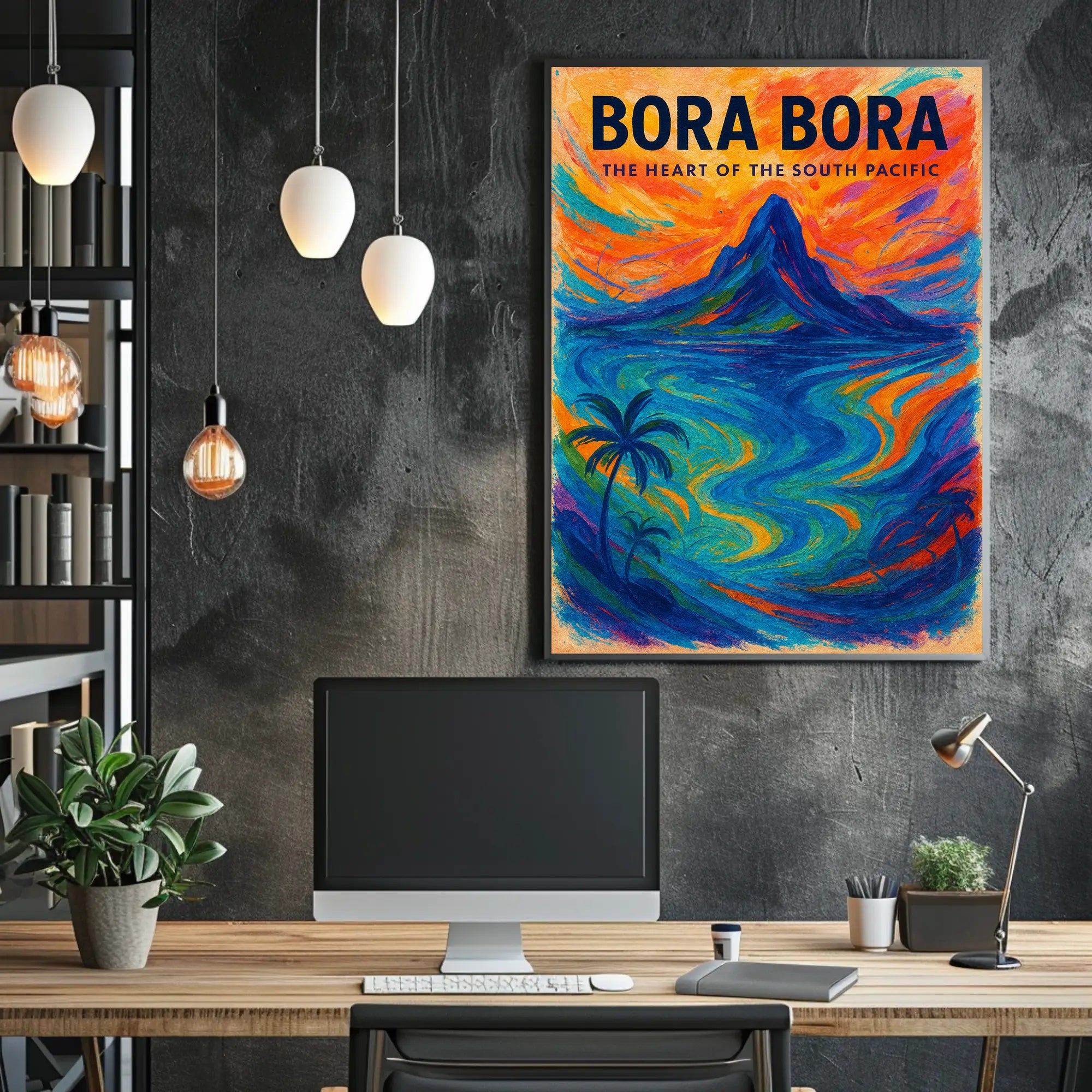 Bora Bora Paradise: Exotic Travel Poster PosterGoat