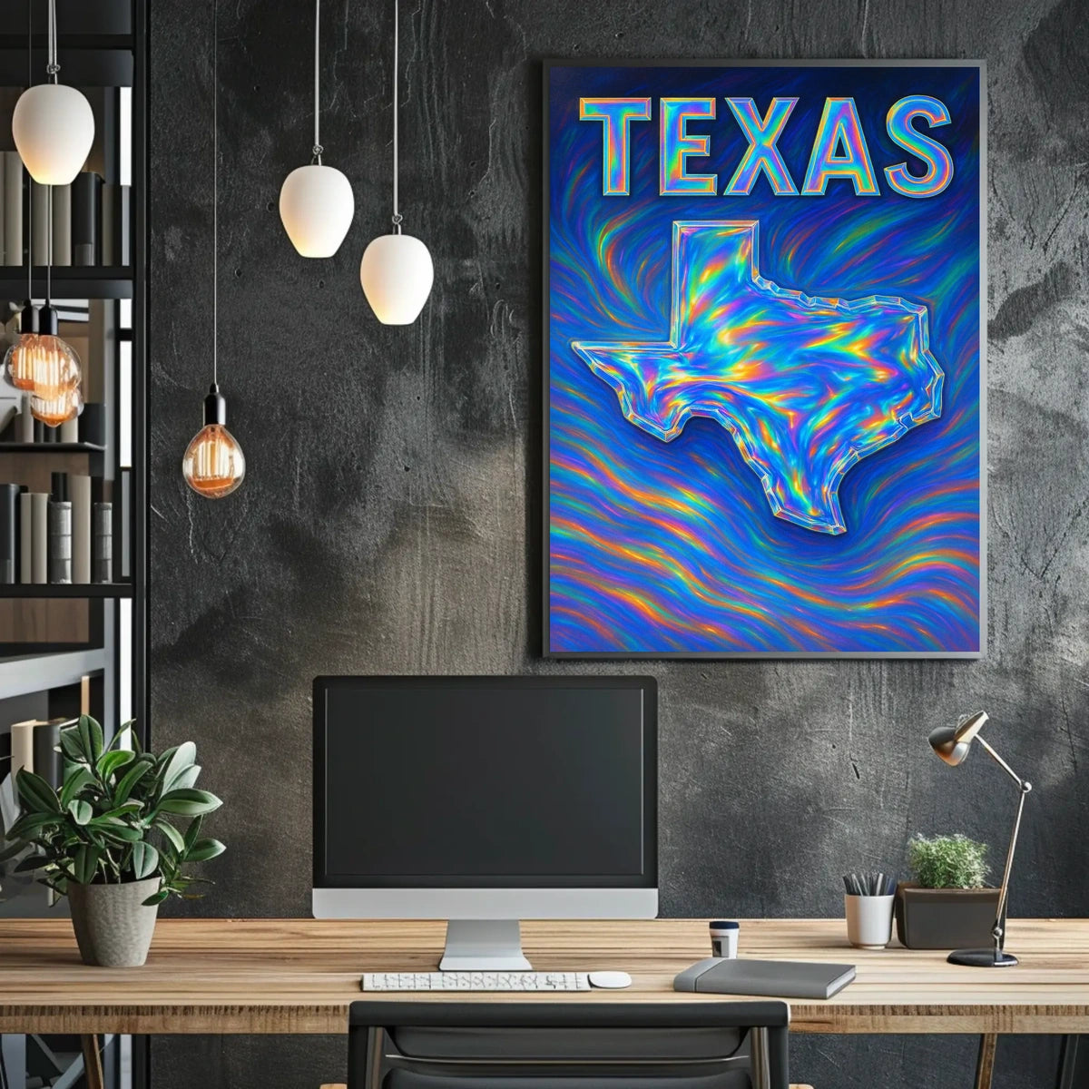 Texas Vibes Poster