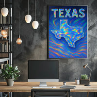 Texas Vibes Poster