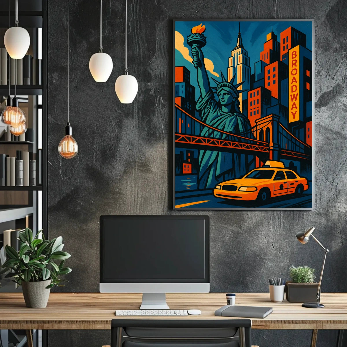Iconic New York City Poster